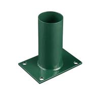 EASY CLOTURE Platine de Fixation pour portillon Nice Gate diamètre 60 mm Vert