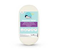 Easy Dort Matelas bébé 36x72 cm | Berceau ou lit bébé | Fabriqué en France | Très Confortable | Housse en Bambou | Oeko-TEX®Standard 100 | Blanc