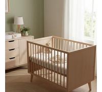 Easy Dort Matelas bébé 44x81 cm | Berceau ou lit bébé | Fabriqué en France | Été & Hiver | Double Face | Très Confortable | Housse en Bambou | Blanc