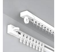 Easy Home Det Kit de rails auto-adhésifs pour rail de douche 1 couche sans perçage réglable 0,5 à 6 m (3,40 m)