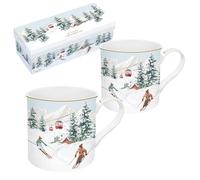 Easy Life COFFRET 1 MUG 27,5 N PORCELAINE CHALET
