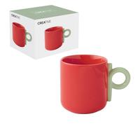 Easy Life COFFRET 1 MUG 35CL EN PORCELAINE CREATIVE ROUGE