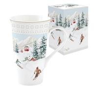 Easy Life COFFRET 1 MUG GEANT 60CL EN PORCELAINE CHALET