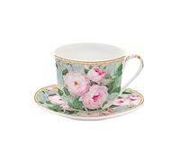 Easy Life - Coffret Tasse Dejeuner en Porcelaine FINEROSES in Bloom 40 CL - EASYLIFE