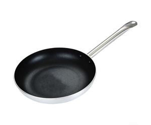 Easy-Release Stainless Steel Frying Pan 20cm Induction | Easy-release coating, effortless food sliding, quick cleanup, 20cm diameter, pour ideal for eggs