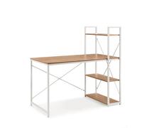 Easy Up3 | 120x60 - Bureau Blanc/Chêne