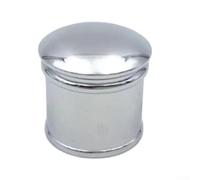 EasyByMall Bouchon de robinet de douche en cuivre, argenté, 22 x 19,5 mm, 20 x 18 mm, PLUG_STOPPER, Capuchon de robinet de douche, B