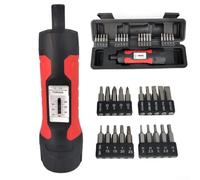 EasyByMall ynamométrique à clic de 6,35 mm - Outil de précision pour vélos et voitures - Tournevis en acier au carbone Audible Click (1 lot)