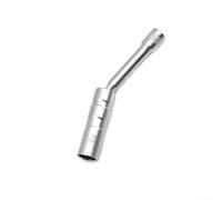EasyByMall Douille d'allumage pivotante 14 mm 16 mm Joint magnétique Insert magnétique 3/8 liquet compatible avec petit moteur Argenté (Longueur 16 mm)