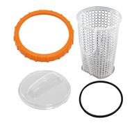 EasyByMall Kit de remplacement de pompe de filtre à sable avec couvercle panier joint écrou pour systèmes de filtration de piscine Bestway 58486 58497 58499