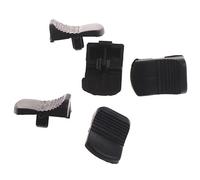EasyByMall Lot de 5 boutons de rechange en plastique noir pour meuleuse d'angle compatibles avec Bosch GWS6/8-100/125 FF03-100A