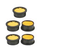 EasyByMall Lot de 5 éléments filtrants pour compresseur d'air - En plastique - Longue durée de vie