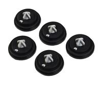 EasyByMall Lot de 5 rondelles de valve à flotteur à diaphragme pour réservoir Siamp 95 95L 99T 99B 99 et Laufen, joint de rechange en caoutchouc 28 x 15 mm