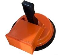 EasyByMall Outil de fixation de l'écart au sol - Ventouse robuste pour espaces de sol flottants - Kit de réparation orange avec marteau 13 x 6,5 cm (1 pièce)