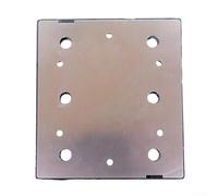 EasyByMall Patin de ponçage 100 x 110 mm Base de rechange pour S652DK S652DG - Outil de polissage en métal et bois