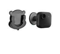 EasyByMall Support mural pour caméra de sécurité Blink Outdoor 4 Mini 2 et Ring Indoor Cam, support de caméra de sécurité ABS avec cordon d'alimentation de type C, noir