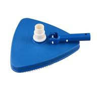 EasyByMall Tête d'aspirateur triangulaire pour piscine - Matériau PP - 32 x 12 cm - Lestée pour un nettoyage en profondeur des piscines creusées, hors sol et d'eau salée