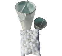 EasyClean EasyFilter Poche de Filtration Compatible Desjoyaux avec 1 Poche + 1 Sac de Balles Filtrantes + 1 Panier Skimmer Préfiltre