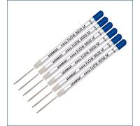 easyflow Schmidt 9000Parker, recharge pour stylo à bille, couleur: bleu, Lot de 6pièces