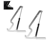 Easyhomie Lot de 2 charnières de support de couvercle pour boîte de terrasse Keter - Charnière hydraulique de rechange pour armoire de rangement Keter (vis non incluses)