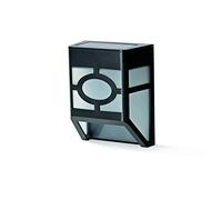 EASYmaxx 06000 solarzauber Luminaire pour Mur Plastique Noir Lot de 2