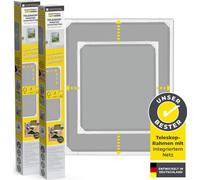 EASYmaxx Insect Protect - Moustiquaire télescopique - blanc - lot de 2