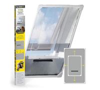 EASYmaxx Insect Protect Moustiquaire télescopique fenêtre avec cadre et filet intégré | Moustiquaire pour fenêtre de toit | Sans couper | Sans percer | 63 x 93 cm à 100 x 160 cm
