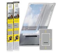 EASYmaxx Insect Protect Moustiquaire télescopique fenêtre avec cadre et moustiquaire intégrée | Moustiquaire pour fenêtre de toit | Sans couper | Sans percer | 63 x 93 cm à 100 x 160 cm [2 unités]