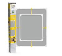 EASYmaxx Insect Protect | Moustiquaire télescopique | Moustiquaire de fenêtre | Avec cadre prémonté | Extensible | Moustiquaire intégrée | Blanc