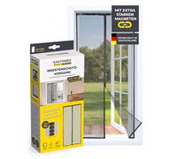 EASYmaxx Insect Protect Rideau moustiquaire, 100 x 210 cm, avec Bandes magnétiques XXL, pour Porte de Balcon, moustiquaire