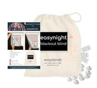Easynight Store occultant Portable, ventouses et Attaches Autocollantes, fenêtres jusqu'à 230x145cm, Faire n’Importe Quelle Forme/Taille, Occultation complète