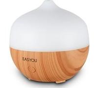 Easyou Diffuseur D’huile Essentielle - Humidificateur D’air - Flacon D’huile Essentielle Inclus Blanc G