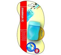 STABILO EASYsharpener- Taille crayon ergonomique - avec réservoir - blister x 1 - bleu - Droitier