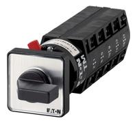 Eaton 046124 stufe Interrupteur, contacts : 9, 10 A, avant Plaque : 1-3 3 niveaux 60 °, rastend, central encastrable