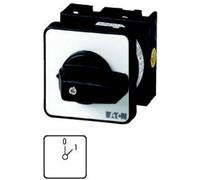 Eaton 053092 T0-1-15402/E Interrupteur ON-OFF pour montage frontal levier 1 x 45 ° 1 pc(s) Piece