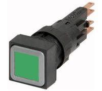Eaton Q25LT-GN/WB Interrupteur électrique Bouton-poussoir Noir - Vert (089190)
