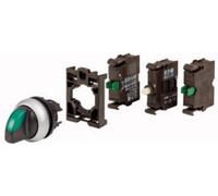 Eaton 110925 M22-WRLK3-G-2K10LED-BVP Sélecteur collerette plastique levier vert 1 pc(s)
