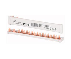 EATON 191246 - BARRETTE DE PONTAGE HORIZONTALE - GRIS - 16 MM² - 63 A - DISJONCTEURS PH/N - 10 Modules (Z-SV-16/1P+N-F/10)