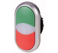 Eaton 216698 M22-DDL-GR Bouton-poussoir à double touche vert, rouge 1 pc(s)