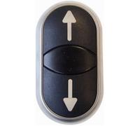 Eaton 216711 M22S-DDL-S-X7/X7 Bouton-poussoir à double touche collerette plastique 1 pc(s)