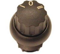 Eaton 216862 M22S-W3 Bouton sélecteur collerette plastique commutateur rotatif noir 1 pc(s)