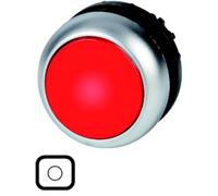 Eaton 216937 M22S-DL-R-X0 Bouton-poussoir lumineux à rappel collerette plastique bouton rouge 1 pc(s) Piece