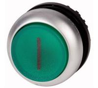 Eaton 216977 M22-DLH-G-X1 Bouton-poussoir lumineux à rappel collerette plastique bouton 1 pc(s) Single