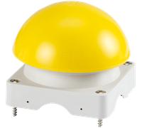 EATON 229754 - Haut du boîtier avec capuchon en forme de champignon, jaune