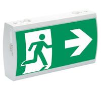 Eaton 40071349399 Éclairage de secours à LED pour issues de secours, montage au plafond, montage mural (40071349399)