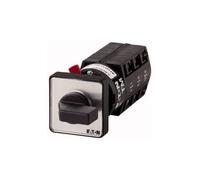 Eaton Commutateur à galettes 10, Bouton + interrupteur, Noir