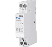 Eaton CR2002012 Contacteur d'installation Tension nominale : 12 V DC/AC Courant de commutation (max.) : 20 A 2 NF 1 pce