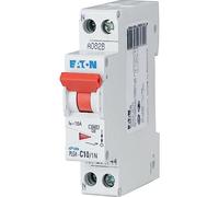 Eaton Disjoncteur PLG4-C10/1N 10 A Type C 1P+N à vis 4,5 kA