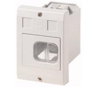 Eaton E-PKZ01-G 281634 montage encastré, avec interrupteur, avec membrane (L x l x H) 80 x 85 x 129 mm gris 1 pc(s)