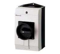 Eaton CI-K2-PKZ0-G 219654 avec interrupteur rotatif (L x l x H) 130 x 100 x 160 mm gris, noir 1 pc(s)